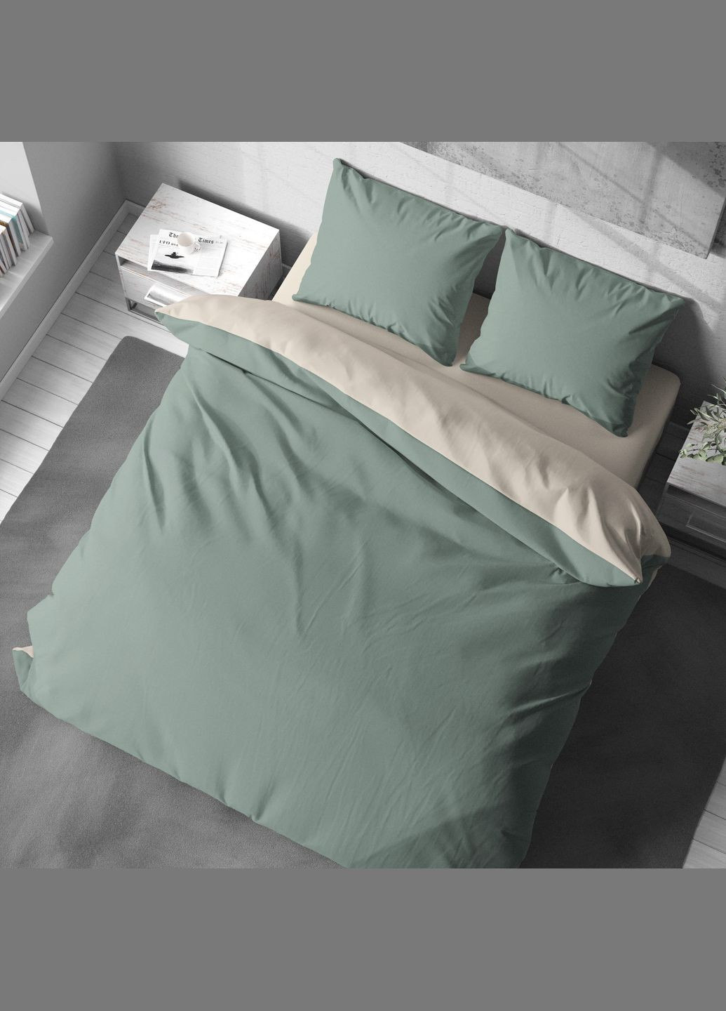 Комплект постельного белья Евро полисатин Lelit (331788380)