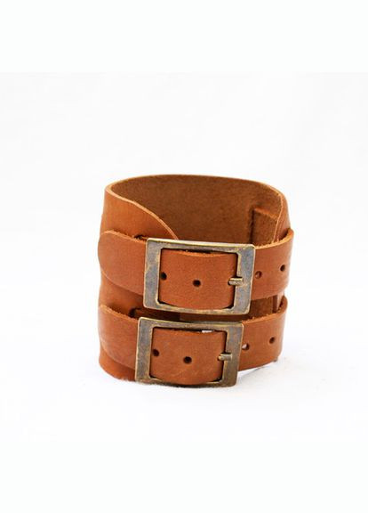 Кожаный браслет на руку Highway кожаный браслет на оранжевый пряжке, натуральная кожа No Brand (334702071)