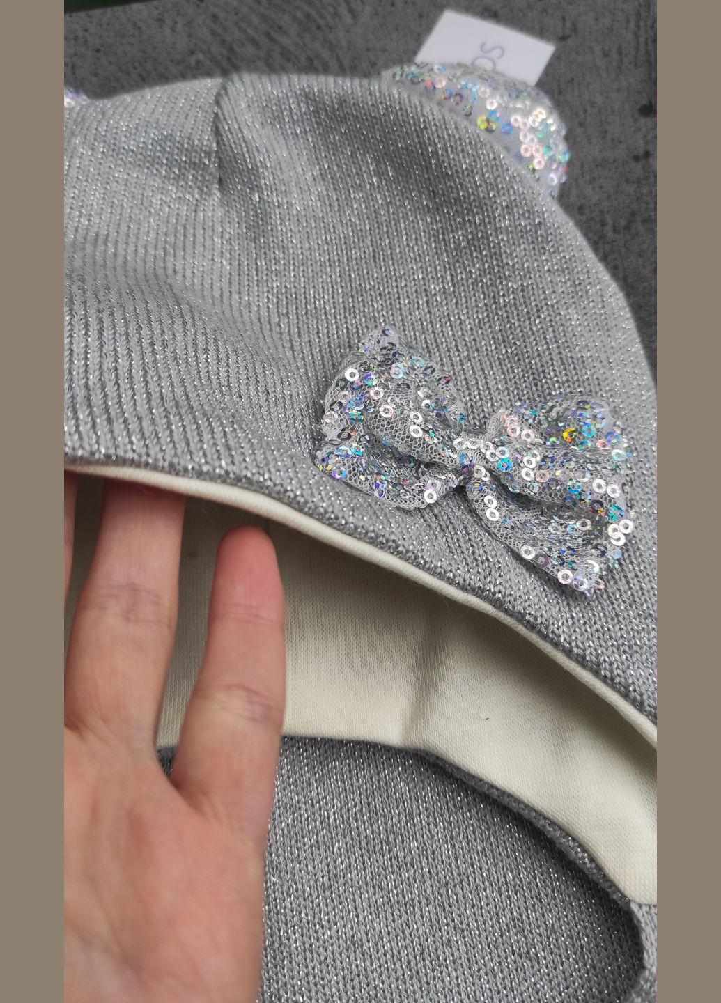 Комплект шапка и хомут с люрексом. Talvi (301914107)