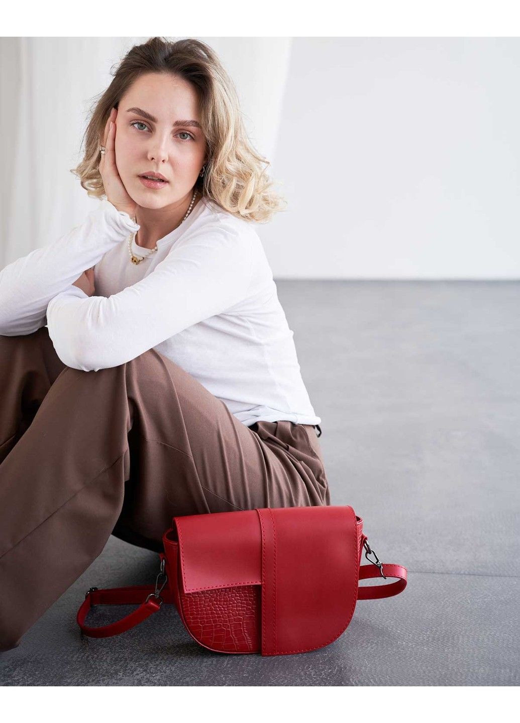 Сумка жіноча «Джіл» червона WeLassie (315688408)
