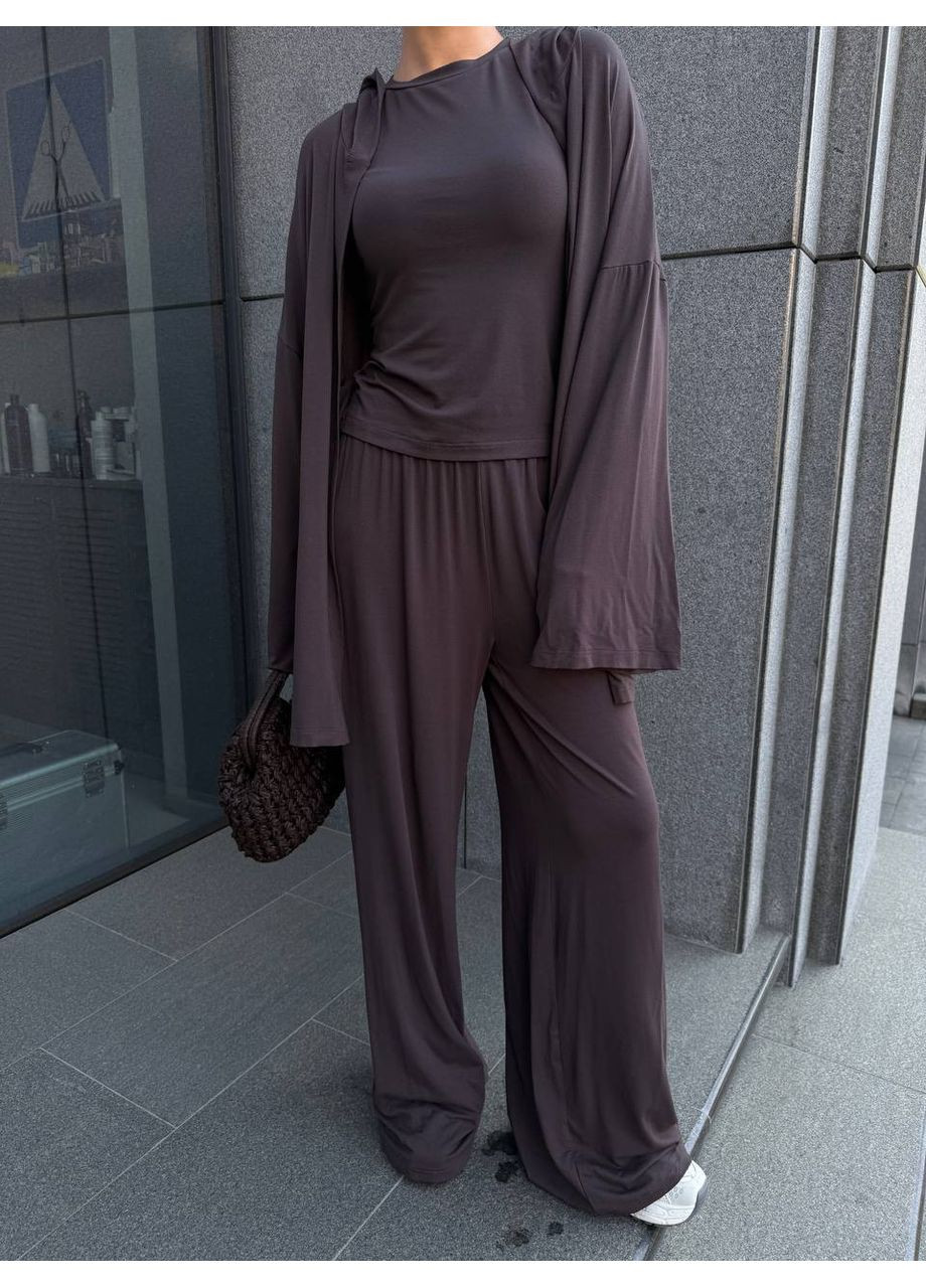 🌟 Роскошная тройка из вискозы люкс – стиль, комфорт и универсальность в одном комплекте! Размерная сетка в описании DK/DL Мода без кордонів (364966776)