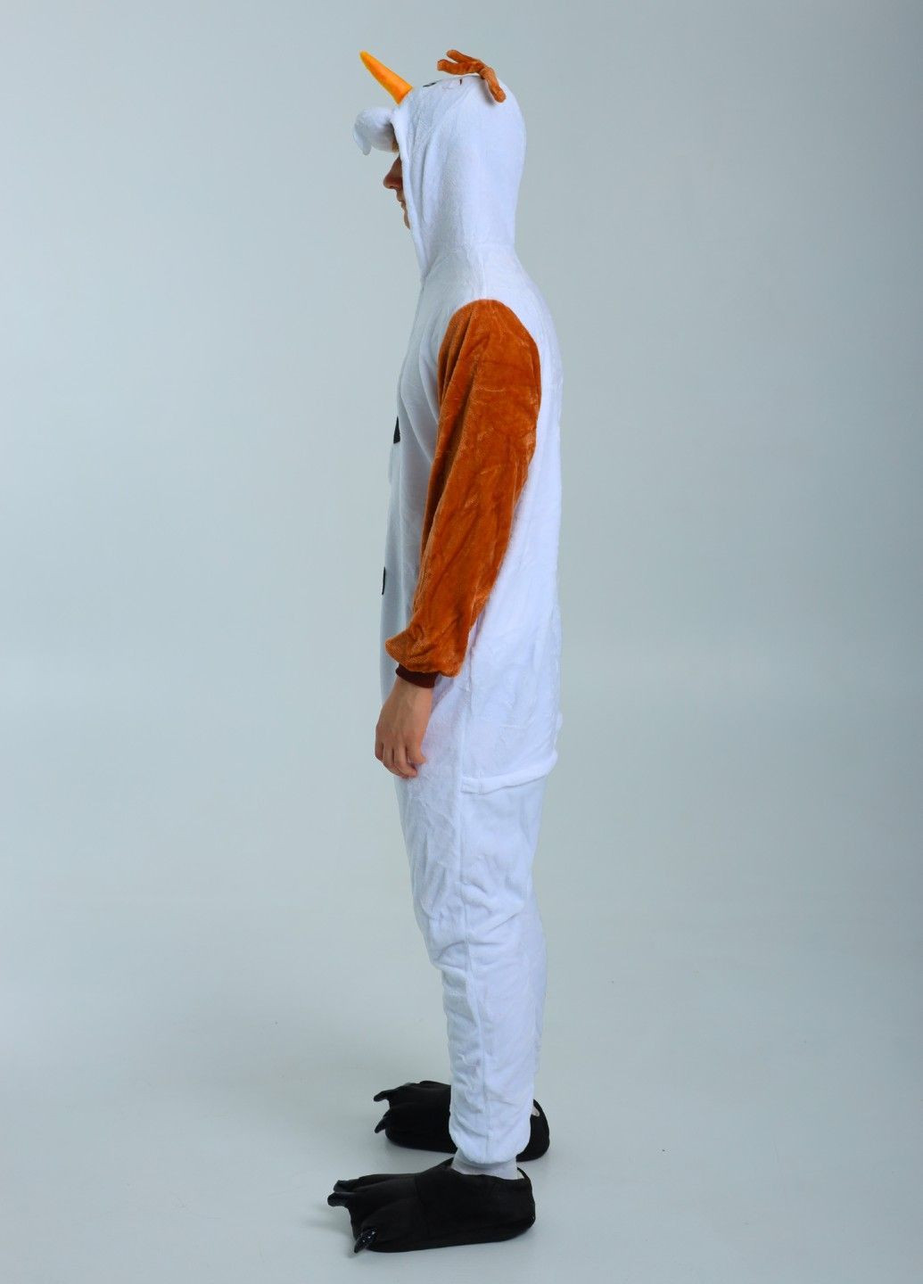 Кігурумі піжама Олаф сніговик чоловіча біла плюшева Lalapka (367837457)