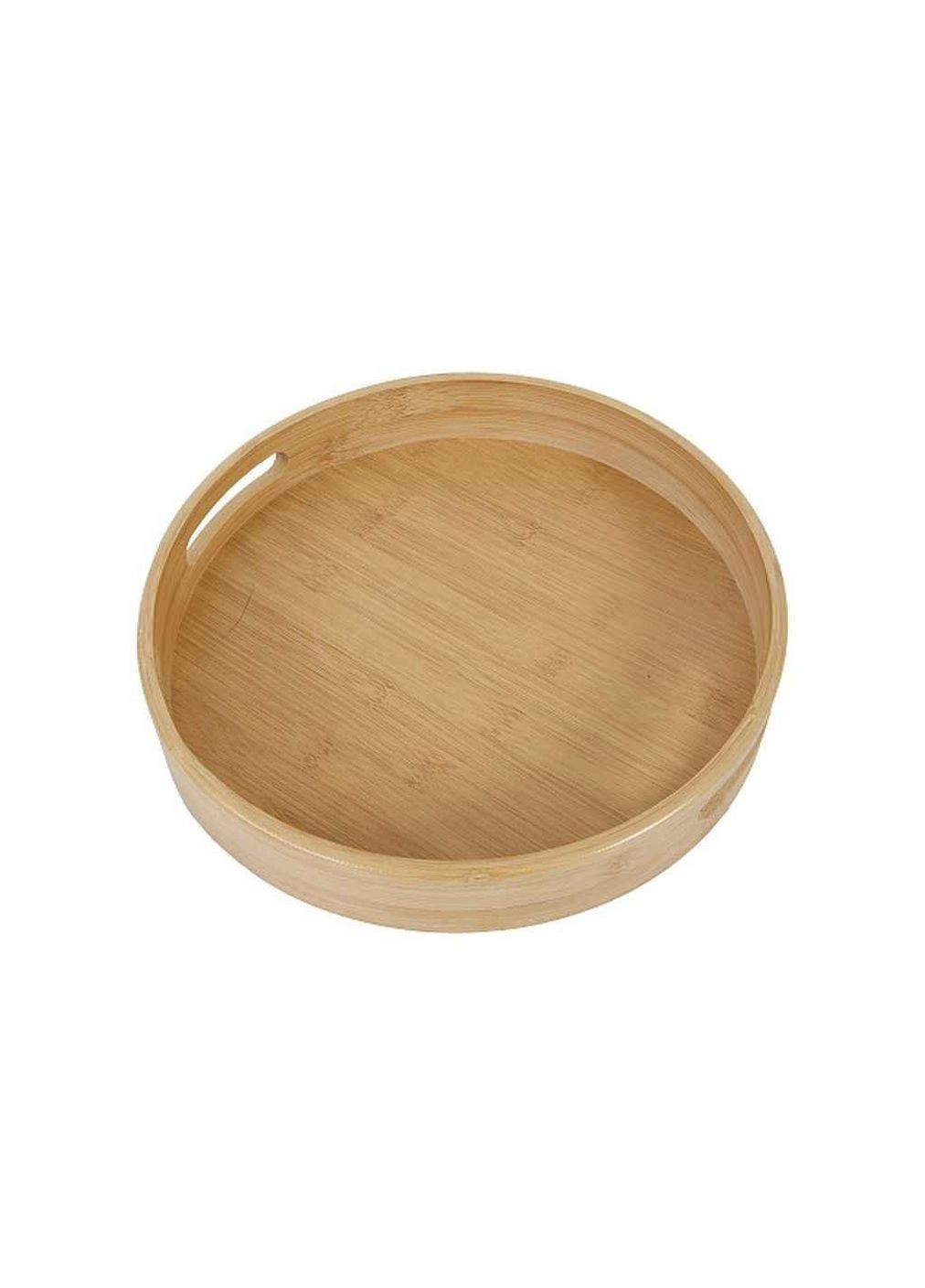 Поднос бамбук 30х30х5см круглый ТМ EURO GOLD Eurogold (361259852)