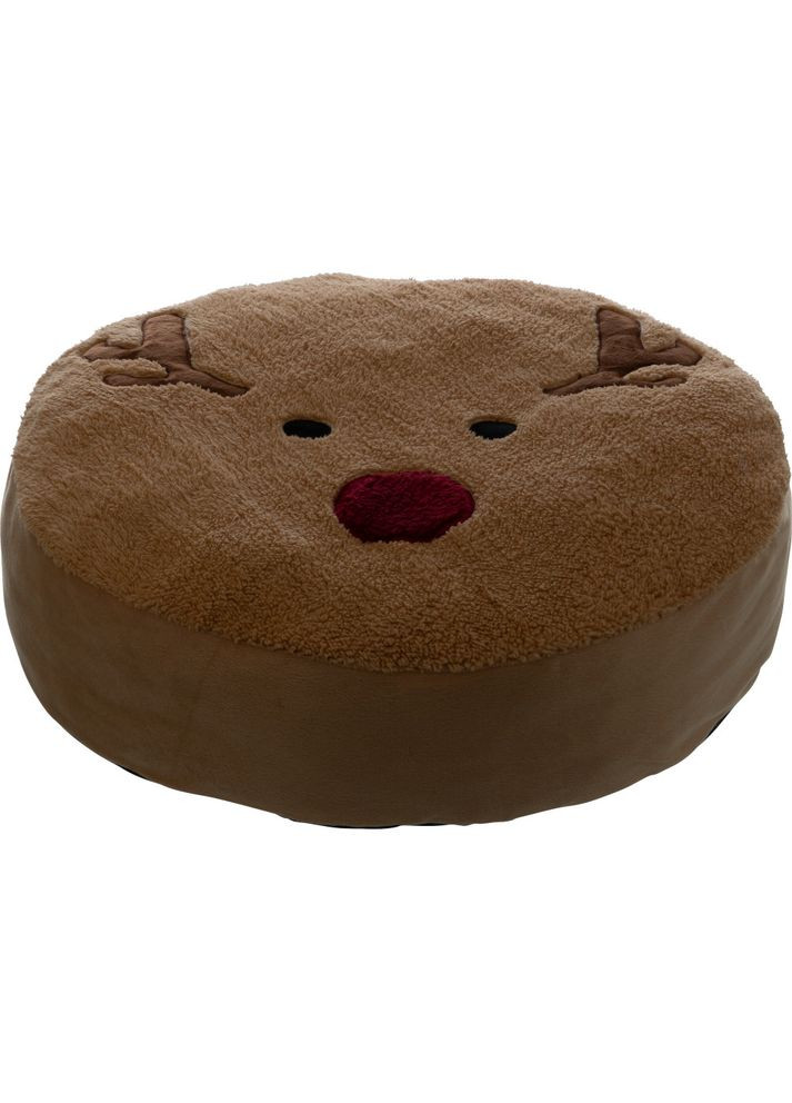 Лежак Різдв_яний олень круглий світло-коричневий 60см арт92374 Trixie (362700812)