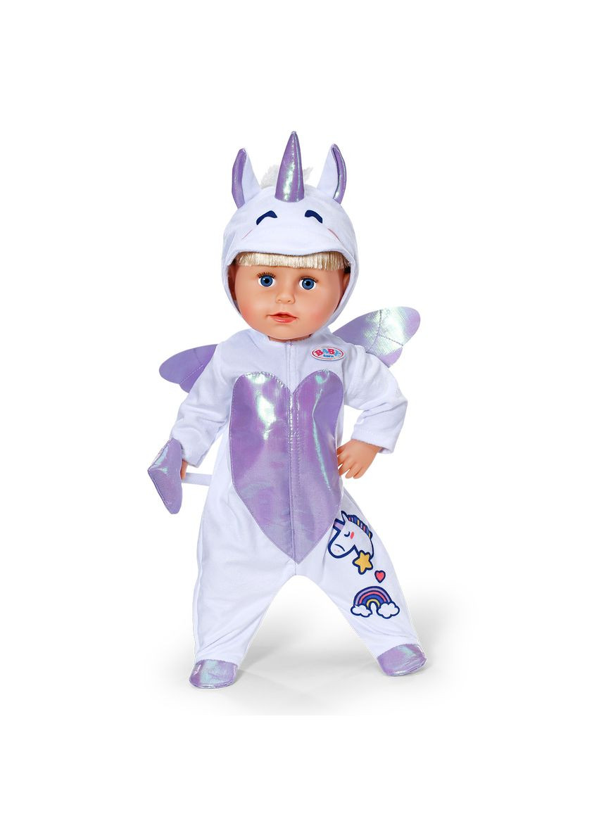 Одежда для куклы Baby Born Комбинезон единорога, 43 см () Zapf 838266 (333299251)