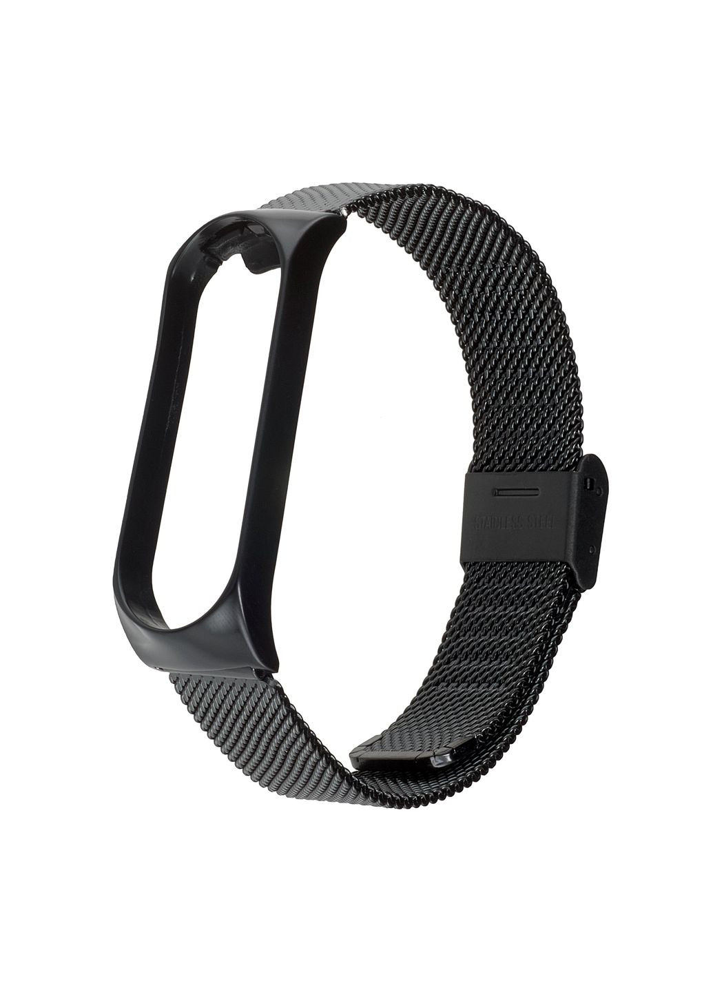Ремешок Миланская Петля Mi Band 3/4 Black Smart Watch Mi Band 3; Mi Band 4 (297454675)