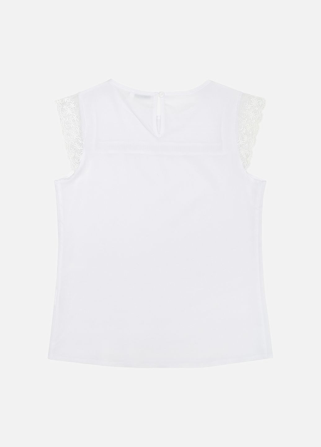 Блуза для дівчинки колір білий ЦБ-00196913 Mevis (292251978)