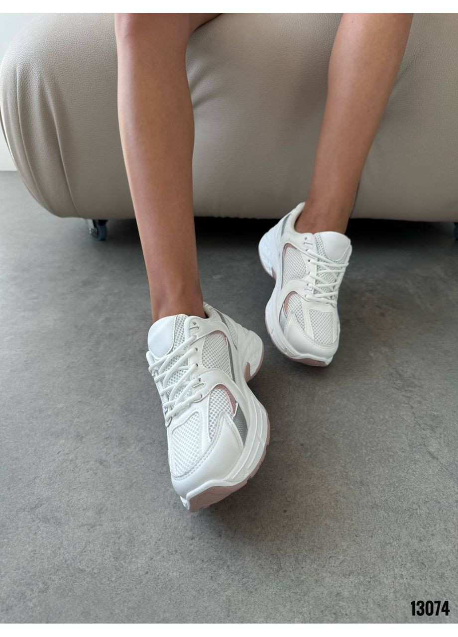 Кожаные кроссовки Helen комбинированные демисезоны (366546002)