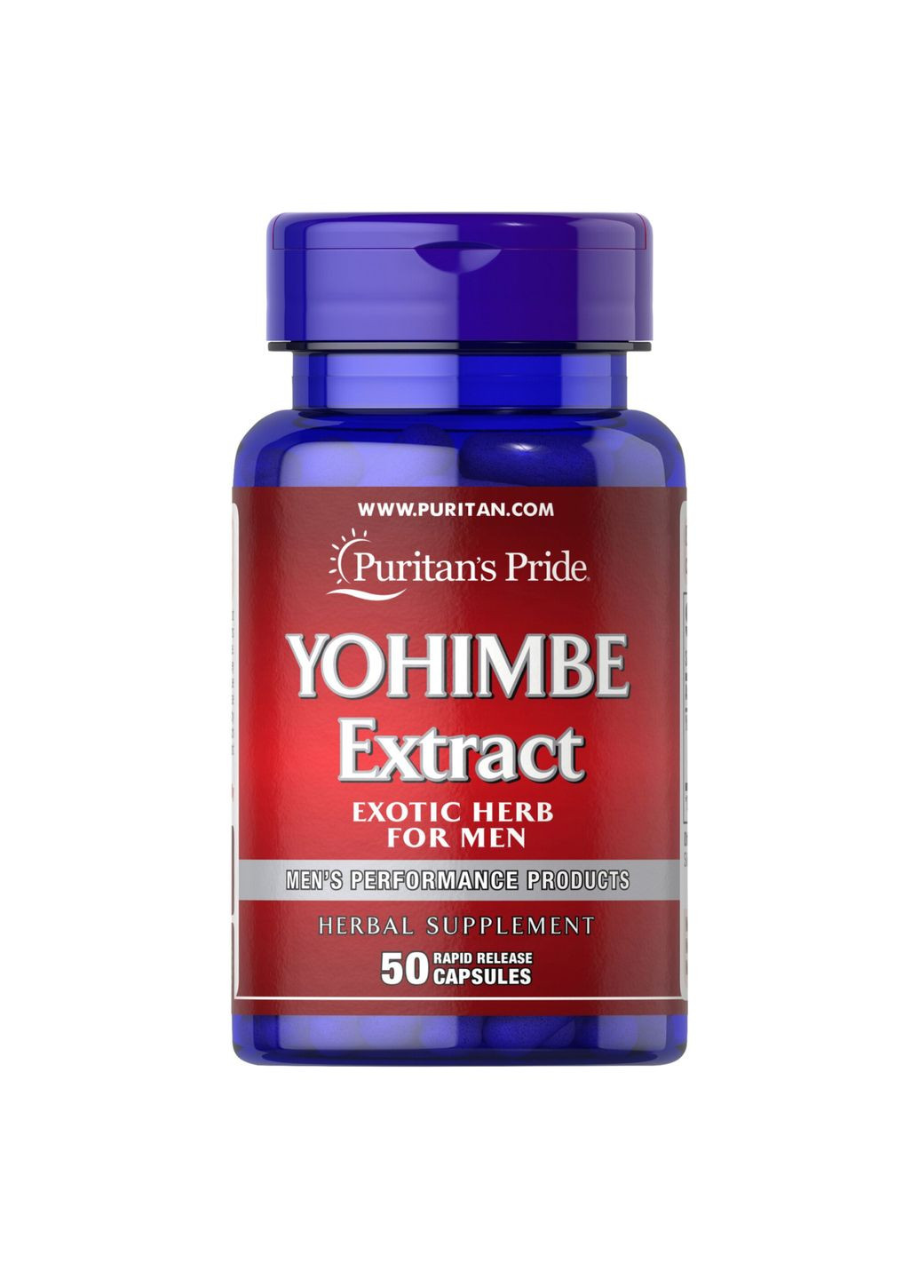 Йохімбе 1000 від Puritan's Pride для чоловіків для покращення лібідо та жироспалювання ProDobro (368977051)