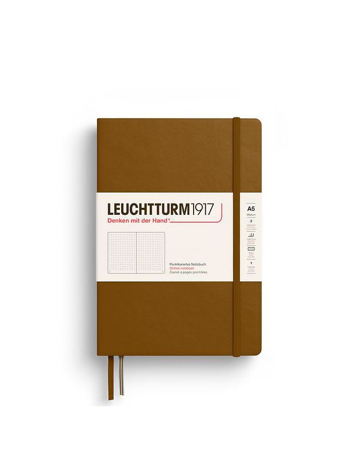 Блокнот Середній Spice Brown Крапка Leuchtturm1917 (317405442)