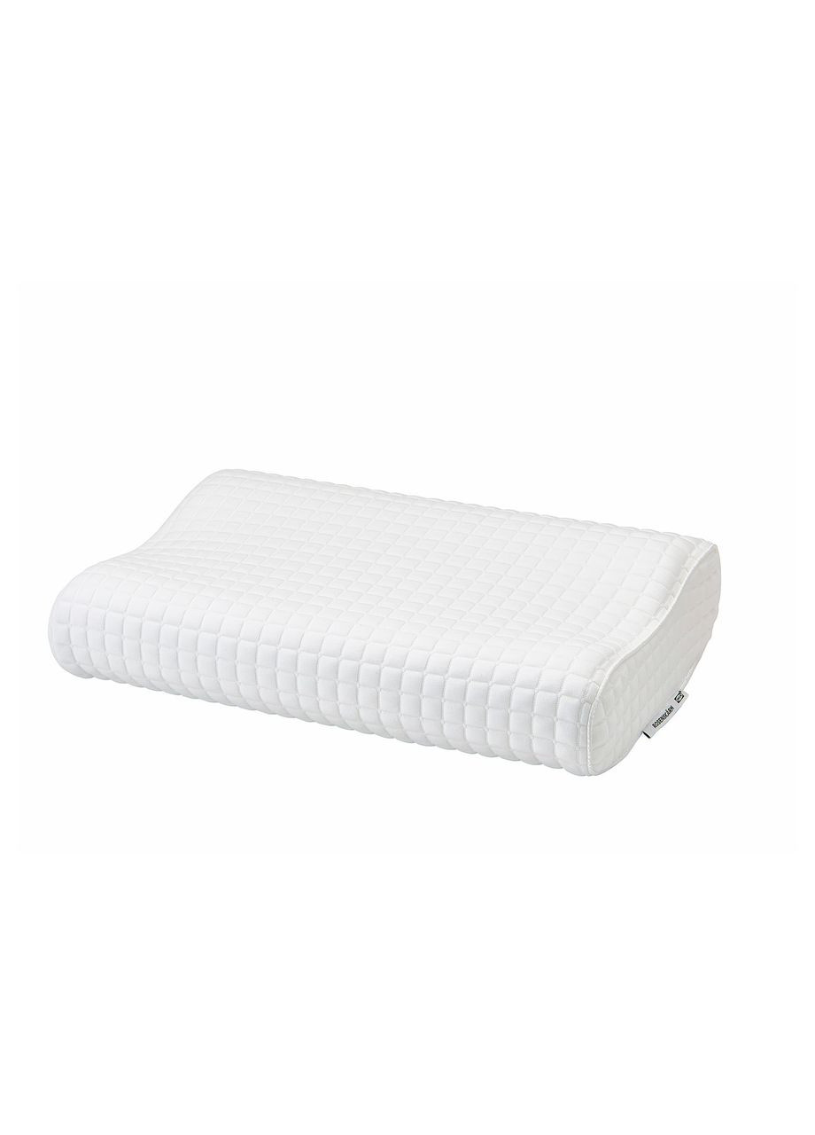 Эргономичная подушка Ä для сна на боку/остановке белый 33х50 см IKEA (272150560)