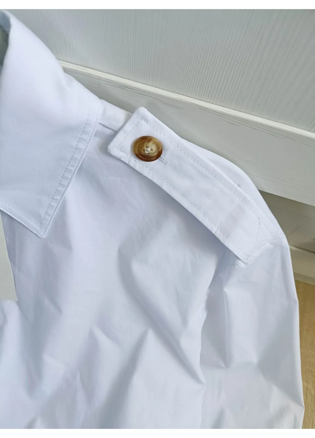 Коротка поплінова сорочка Zara (352767263)