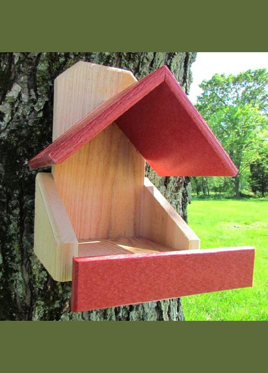 Гнездовье для птиц из дерева Славка бланже-коралл (ГНЗ-00200114) No Brand (328605220)