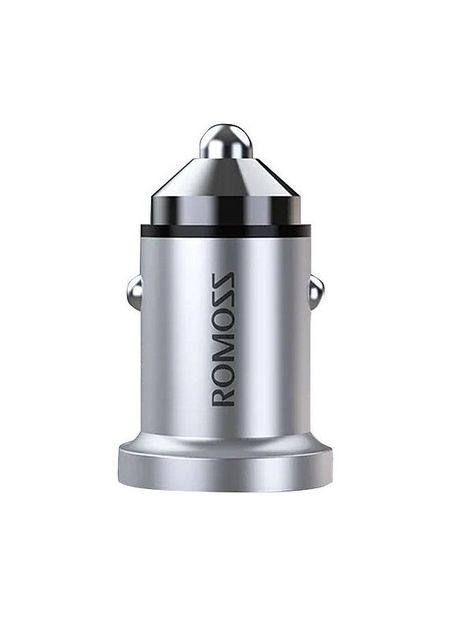 Автомобільний зарядний пристрій для 45 W USB і Type-C (AU45T-10-S14) сріблястий Romoss (280876482)