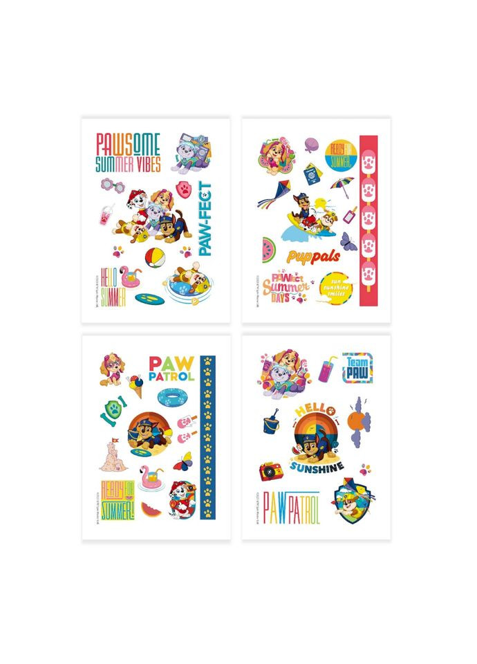 Набор детских временных татуировок "Paw Patrol" 200436, 4 листа DoDo Toys (364134129)