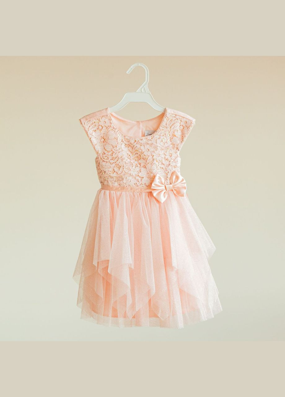Персикова сукня святкова на дівчинку Cynthia Rowley (296193536)