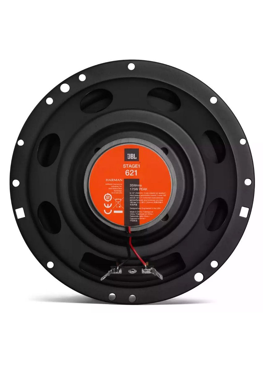 Автомобільна акустика Stage1 621 2-х смугова, коаксіальна, 16.5 см, кругла, 35 Вт JBL (314836045)