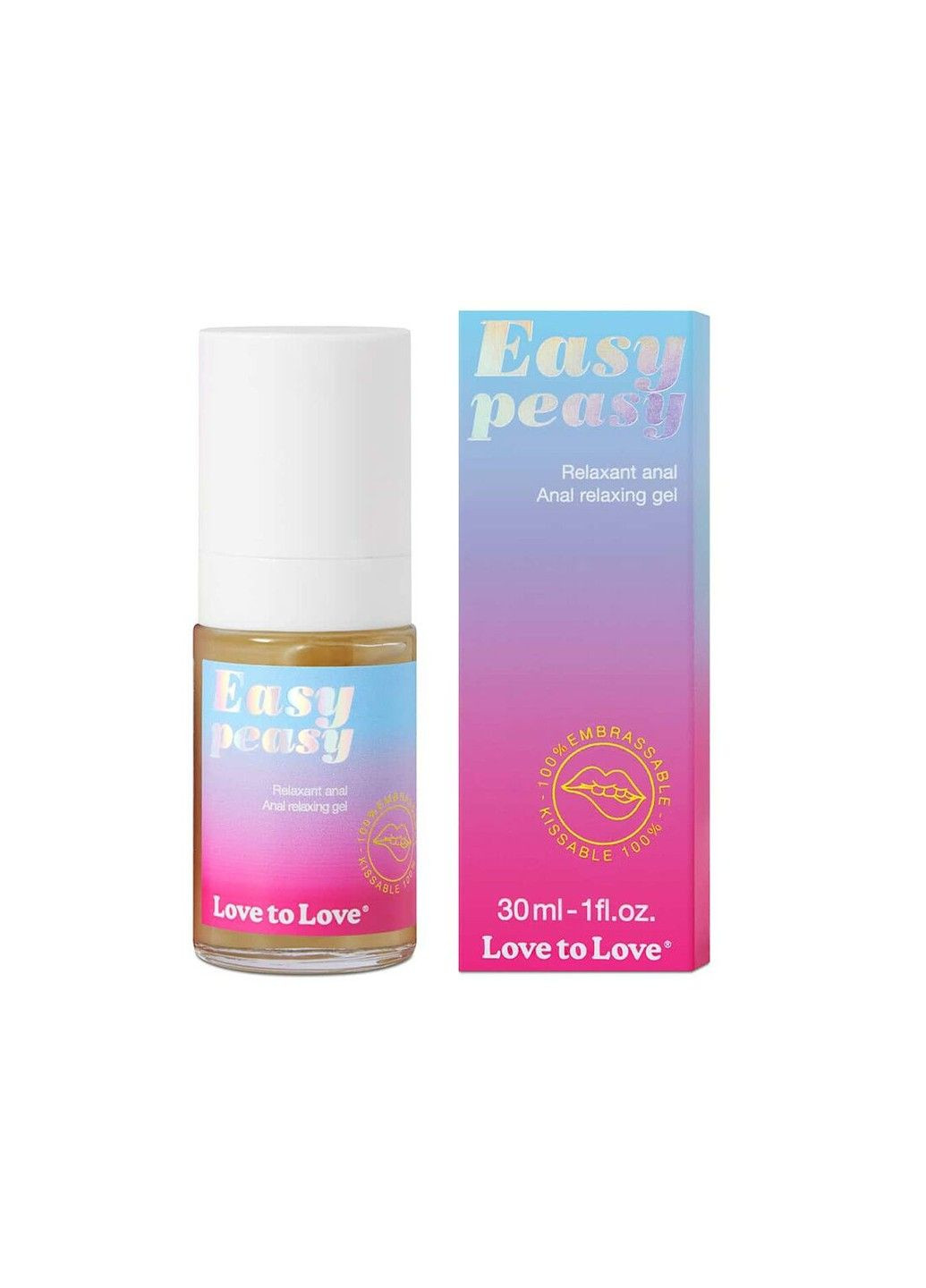 Анальный лубрикант Love To Love Easy Peasy - Anal Relaxing Gel 30 мл Orgie (329447463)
