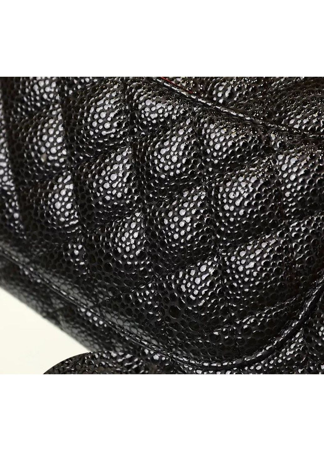 Сумка женская кроссбоди из экокожи черная стеганая зернистая No Brand (368713776)