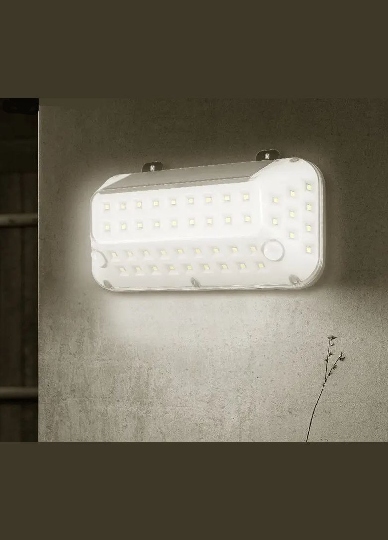 Лампа LED TS-GL6202 2000mAh з датчиком руху та сонячною панеллю VHG (360771954)