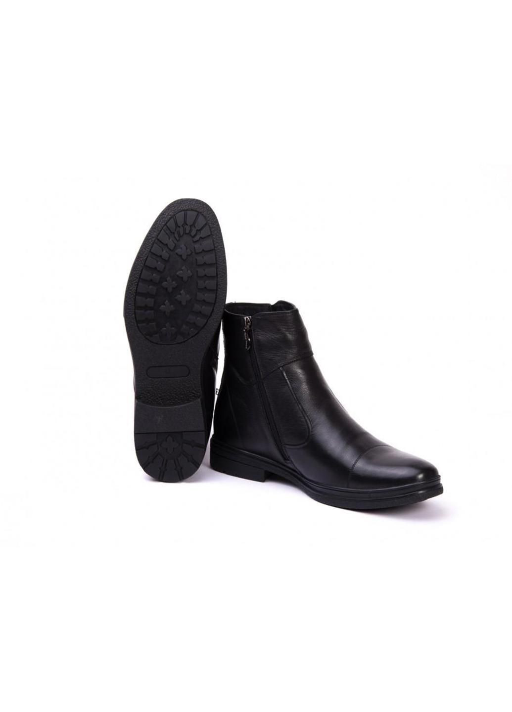 Черные зимние ботинки 7144127 цвет черный Carlo Delari