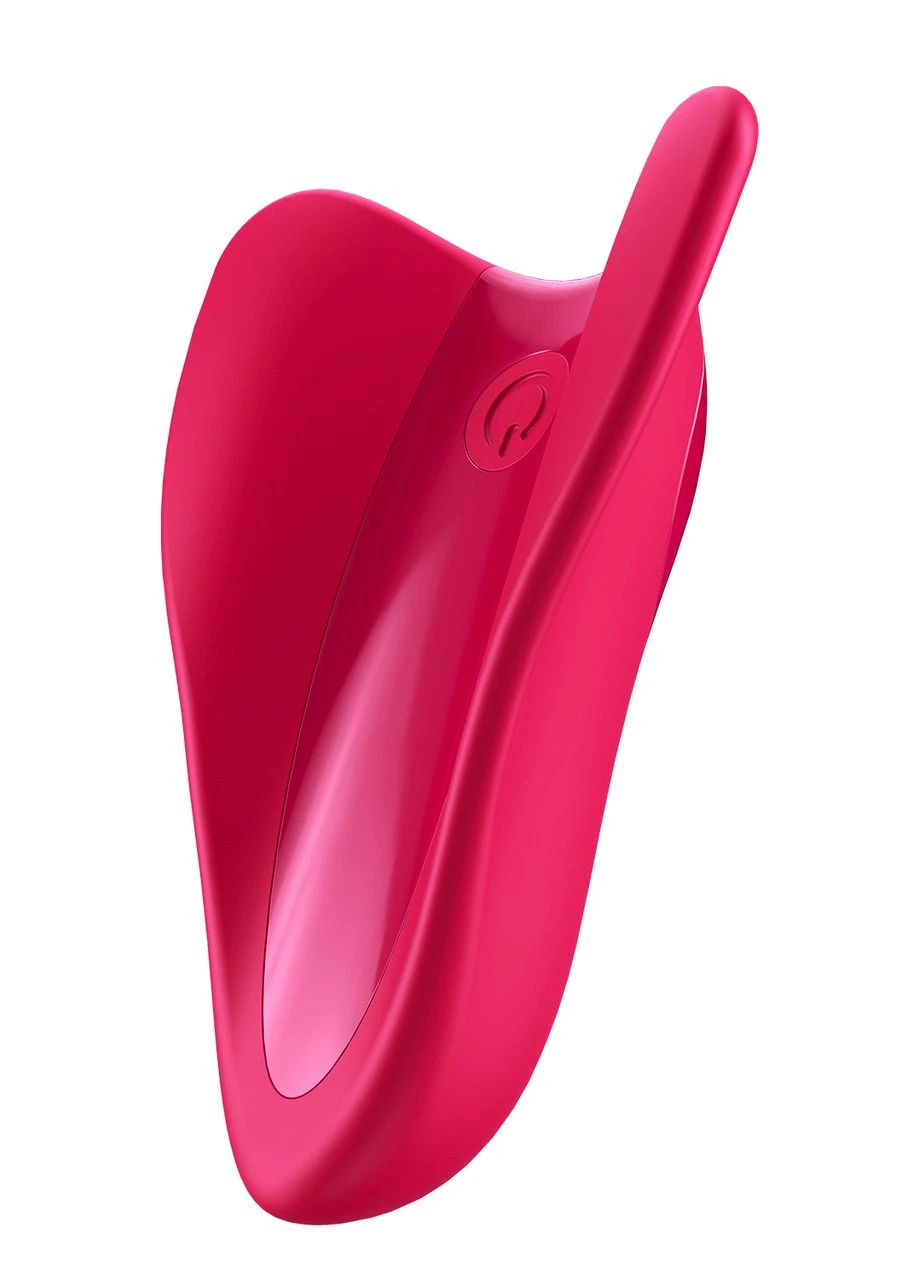 Вибратор эргономичной формы на палец High Fly красный Satisfyer (303880867)