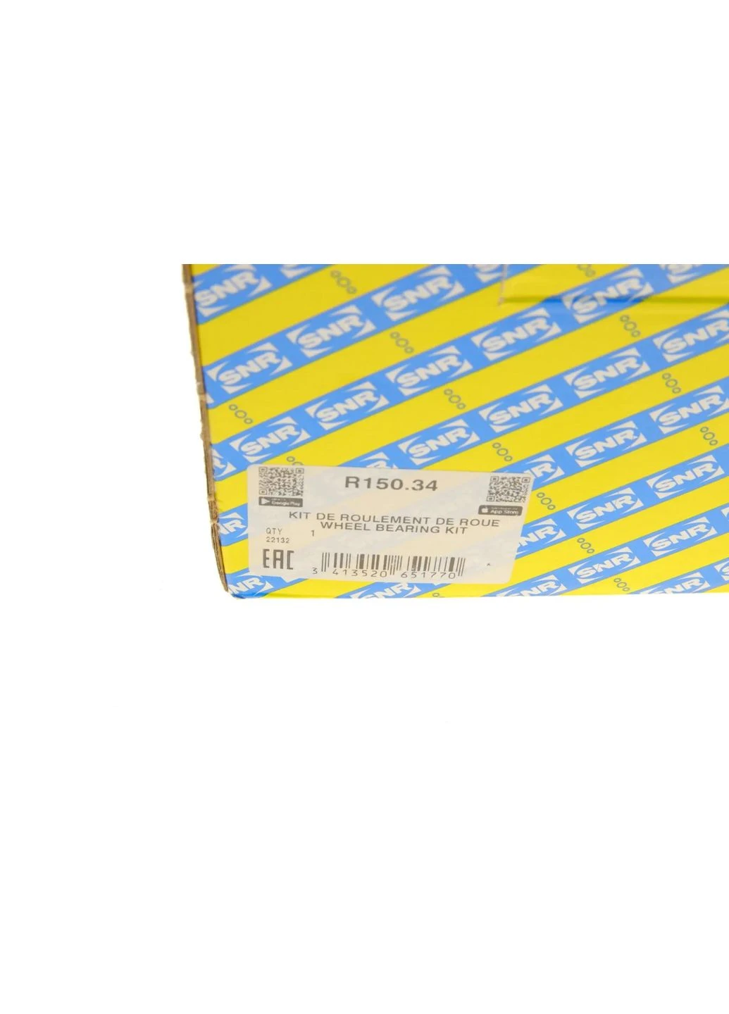 Підшипник маточини (передньої) BMW 7 (E65/E66/E67) 01-08 M54/M57/M67/N52/N62/N73 SNR R150.34 (opt-om) No Brand (354757160)