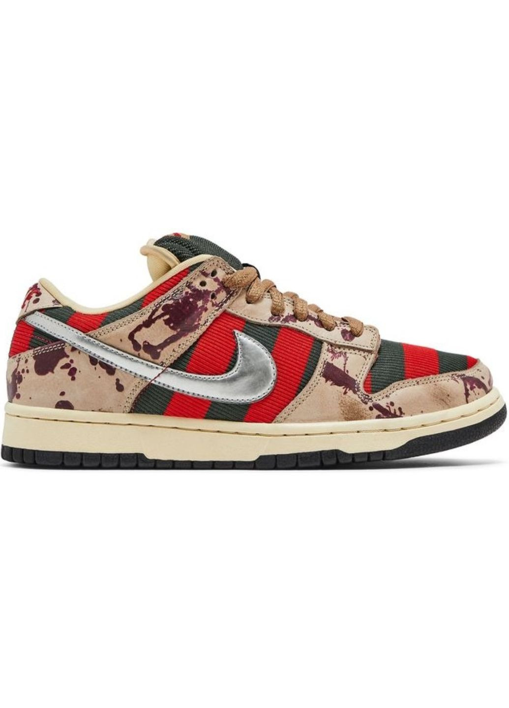 Бежеві всесезонні кросівки sb dunk low freddy krueger - 313170-202 Nike