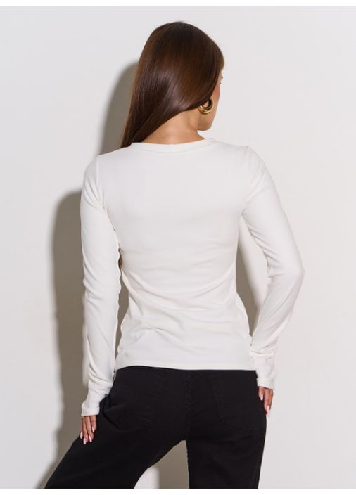 Утепленный лонгслив с вырезами для пальцев No Brand (369462372)