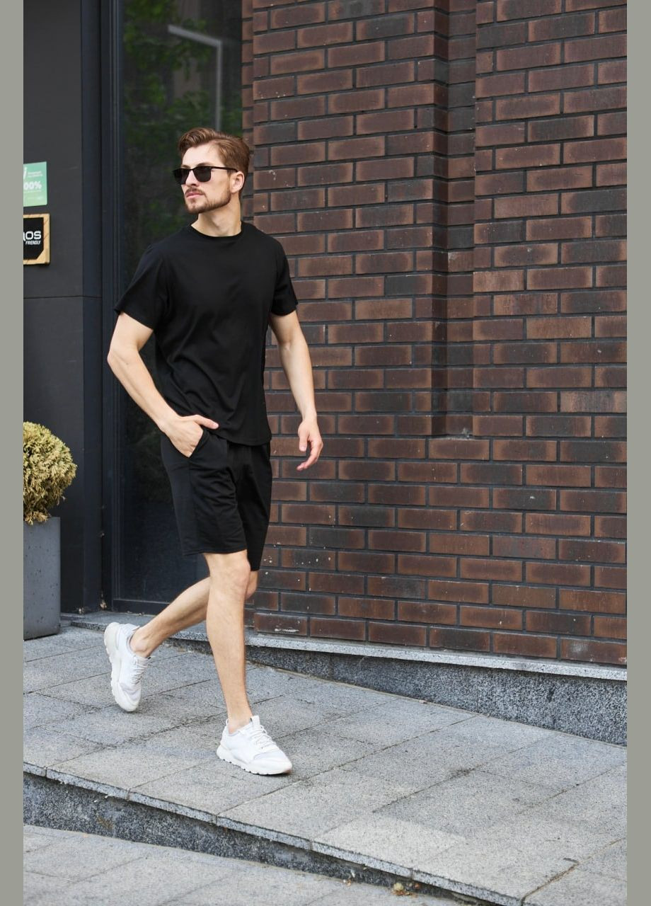 Шорты мужские спортивные базовые No Brand шорти (329655474)