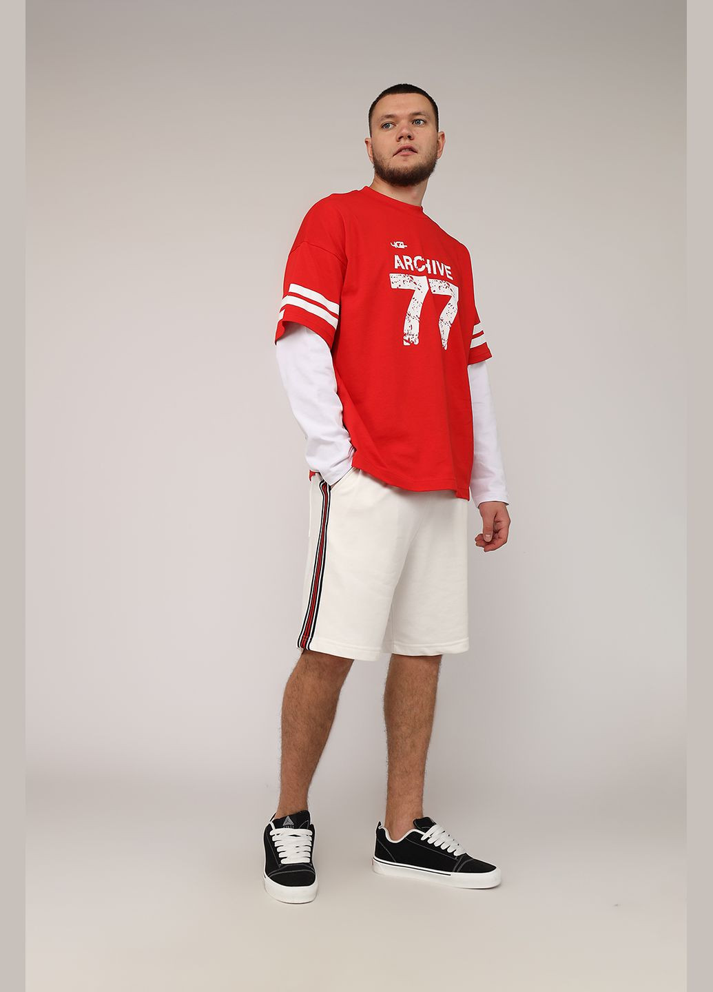 Шорты спортивные мужские цвет белый ЦБ-00276109 Clang (329589584)