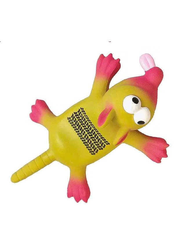 Іграшка для собак Dental Gum Пищалка Велика Миша латексна 22 см 487.72 TATRAPET (278309541)