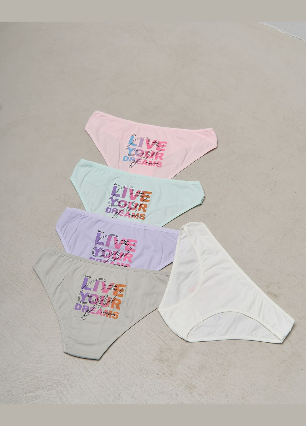 Трусики женские хлопковые 5 шт. Nicoletta (322126794)