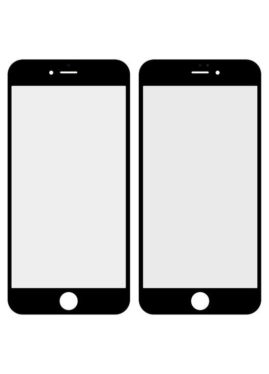 Стекло дисплея для телефона iPhone 6 Plus, черное, highcopy Apple (316508999)