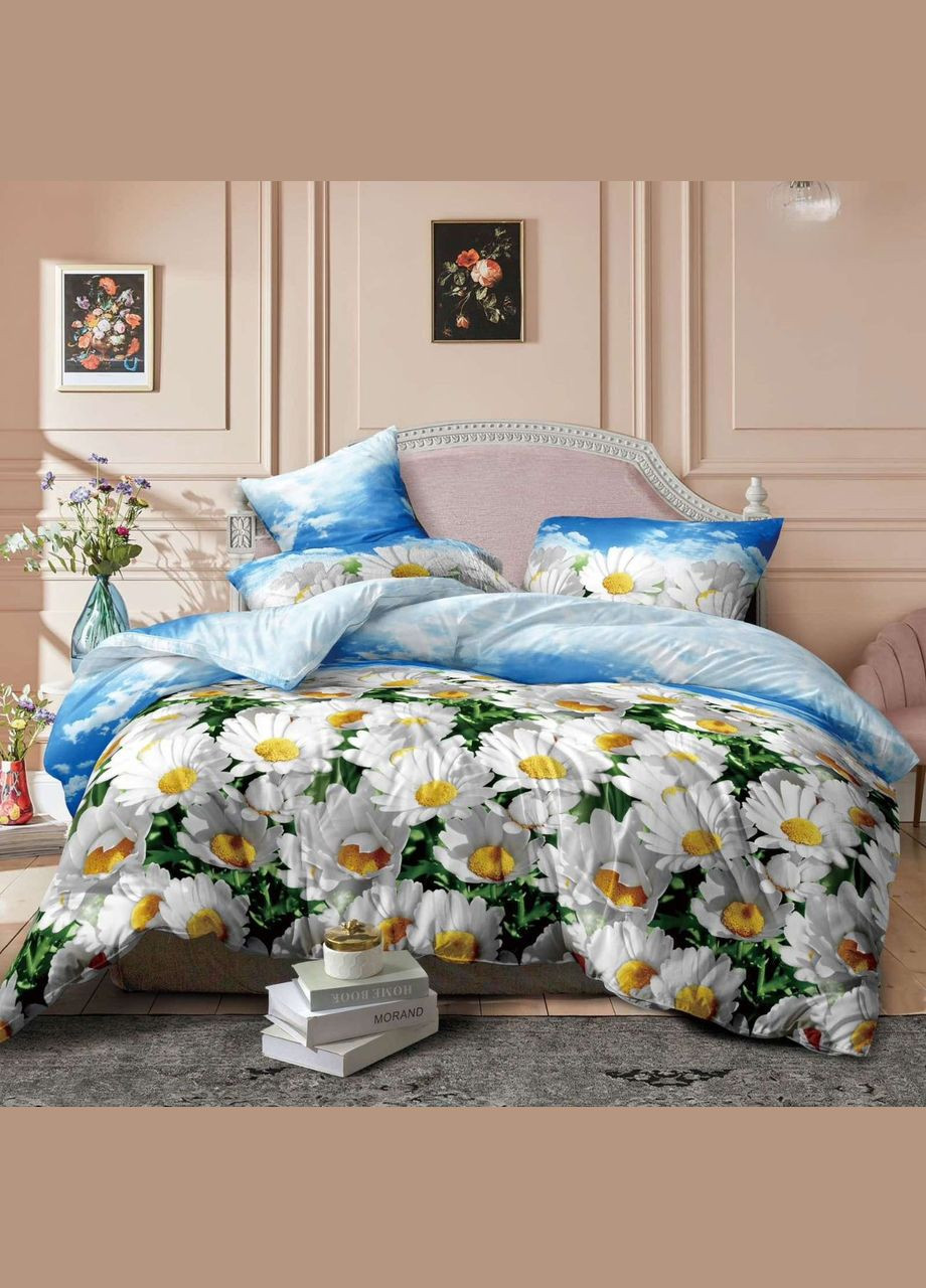 Комплект постельного белья двуспальный Бязь Полиэстер 8514 Ananasko (332183586)