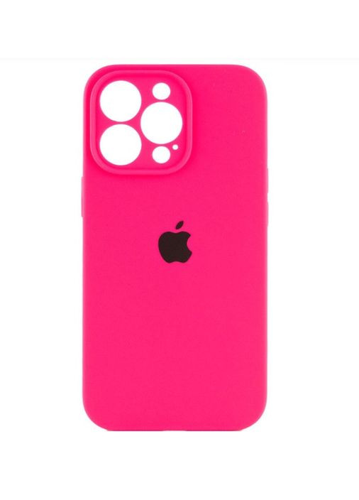 Чехол на айфон для iPhone 13 PRO MAX Full camera силиконовая защита камеры Pink Neon Silicone Case (366890103)