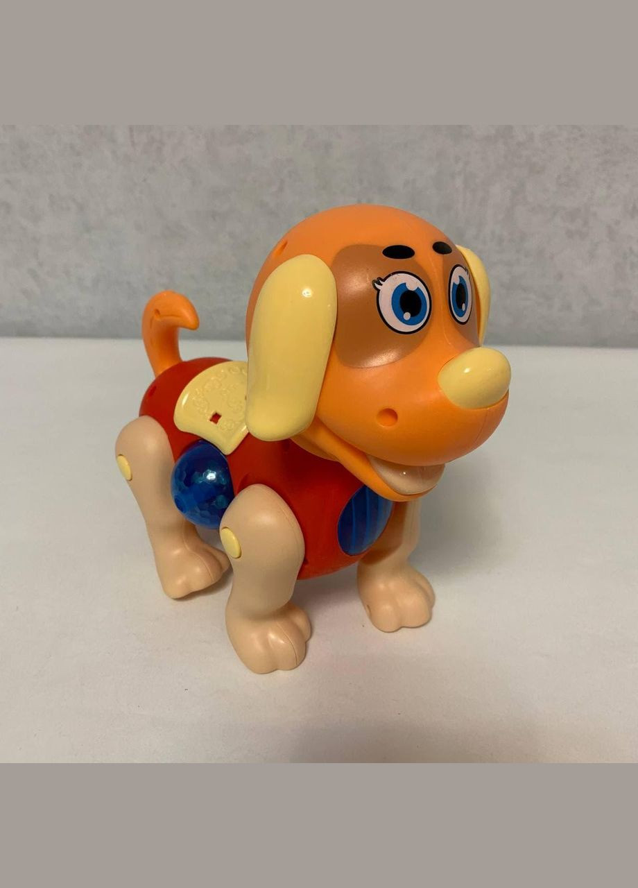 Музичний песик, ходить, музика, світло, 19 см No Brand (339100897)