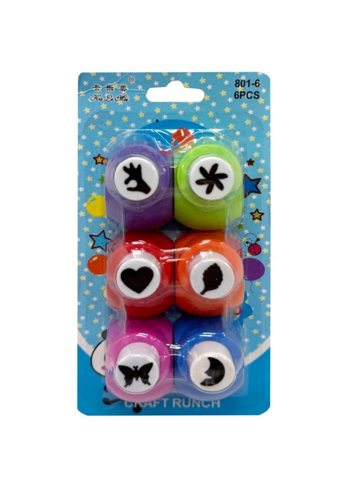 Набір фігурних діркопробивачів 315298 в наборі 6 штук Leader (364461474)