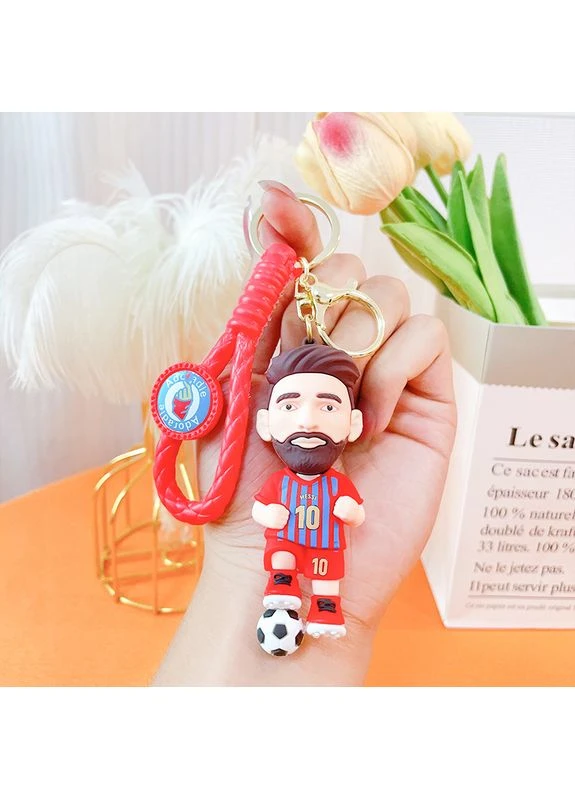 Брелок Месси Messi Лионель футболист фигурка игрушка для ключей, рюкзака, сумки 8,5 см Shantou (393633582)