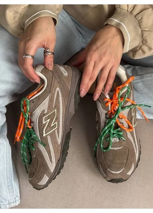 Коричневі Осінні кросівки чоловічі і жіночі new balance 204l brown | нью беланс 204 коричневі No Brand