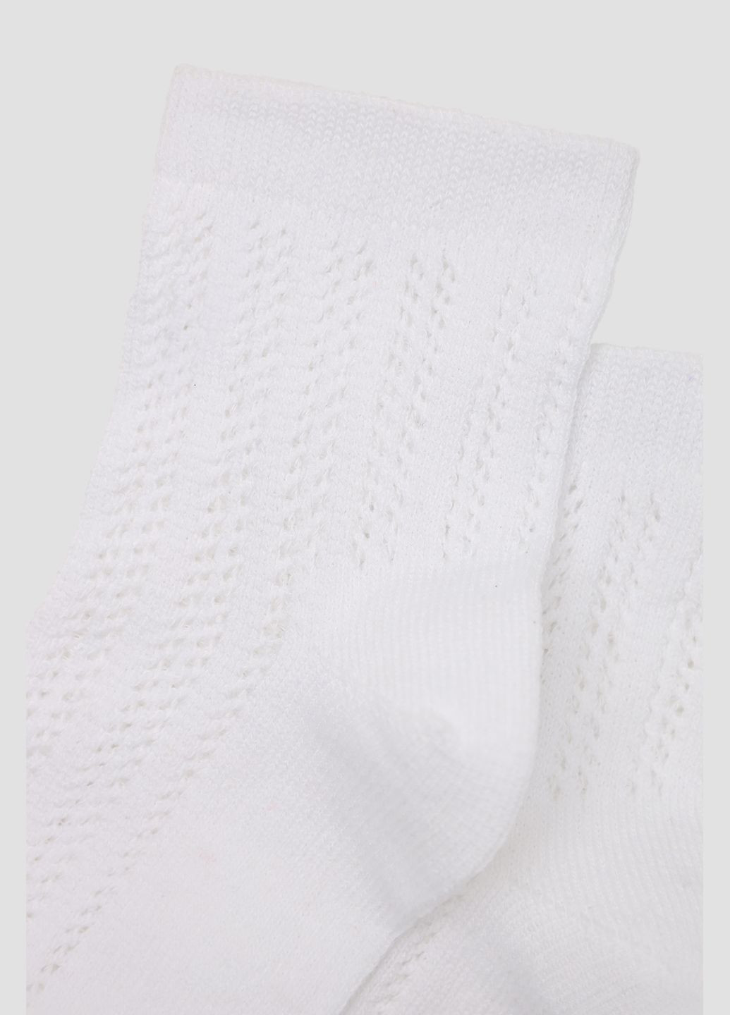 Білі шкарпетки для дівчинки колір білий цб-00280179 Bobby (336714183)