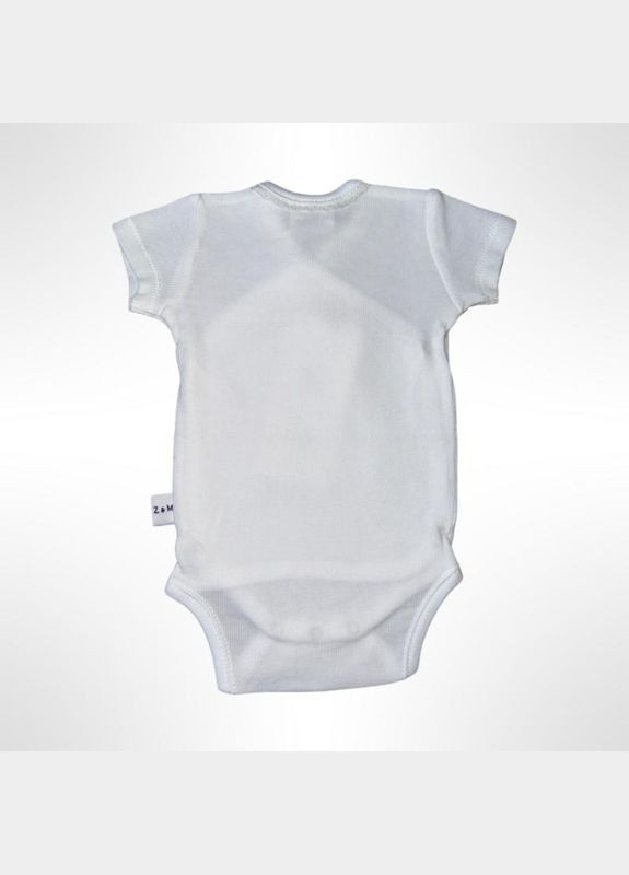 Дитяче боді organic cotton wear (Туреччина) 56-80 см Білий (0619) ZEYNO&MEMO (344467903)