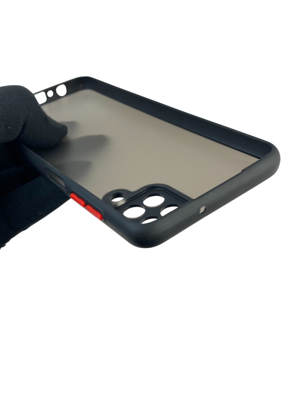 Чохол для телефона Galaxy M12 (SM-M127F) с 3D принтом патріотичним із захистом камери на самсунг м12 чорний Samsung (366385676)