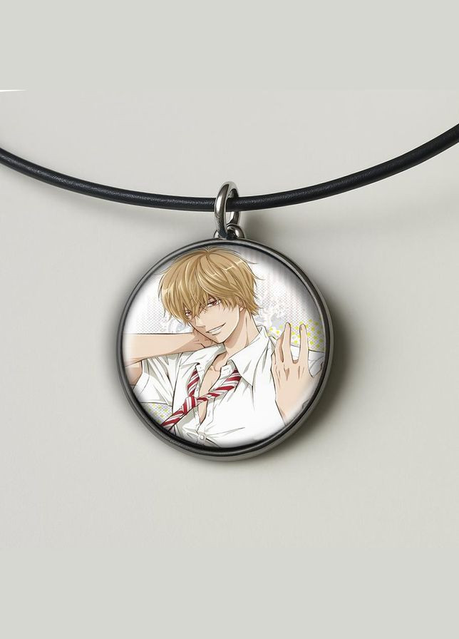 Набір підвіска (кулон) та брелок Аніме Вовчиця та чорний принц #03 (подарунковий набір) No Brand (332633257)