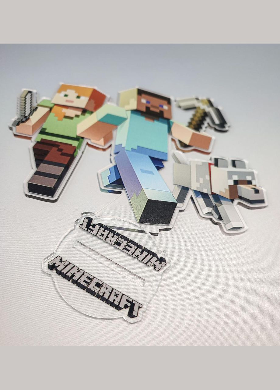 Акриловая коллекционная фигурка Minecraft Майнкрафт 15 см No Brand (339618598)