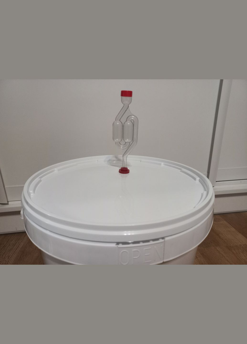 Відро ємність для ферментації 20 л з краном і гідрозатвором No Brand (299898447)