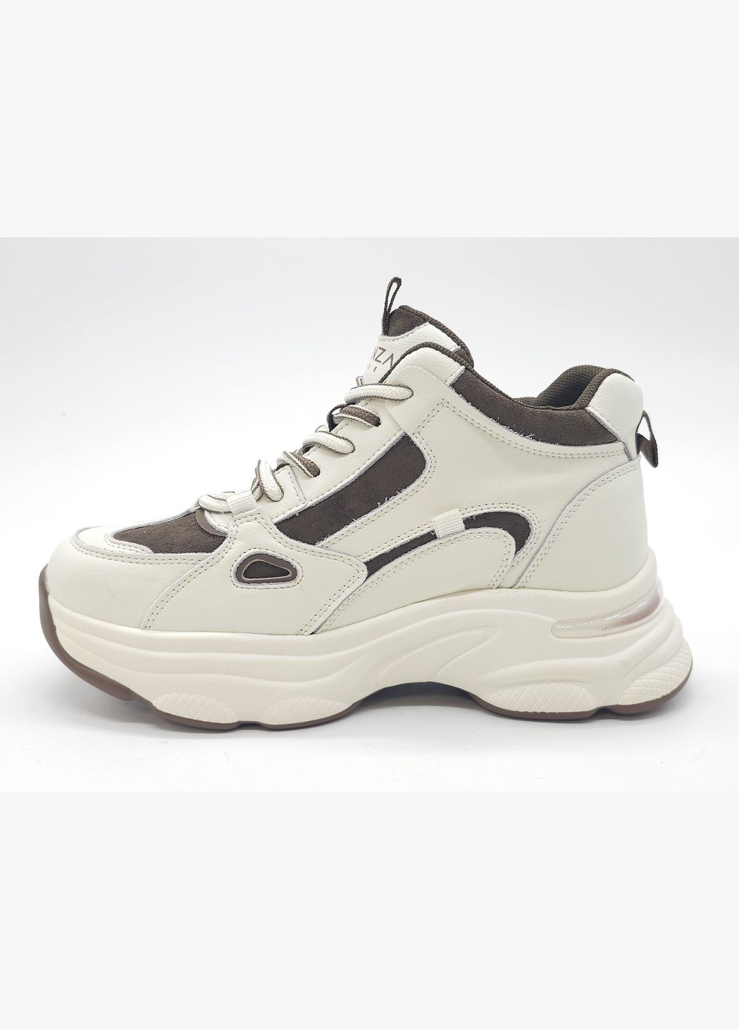 Білі всесезонні жіночі кросівки білі шкіряні l-11-47 24,5 см (р) Lonza