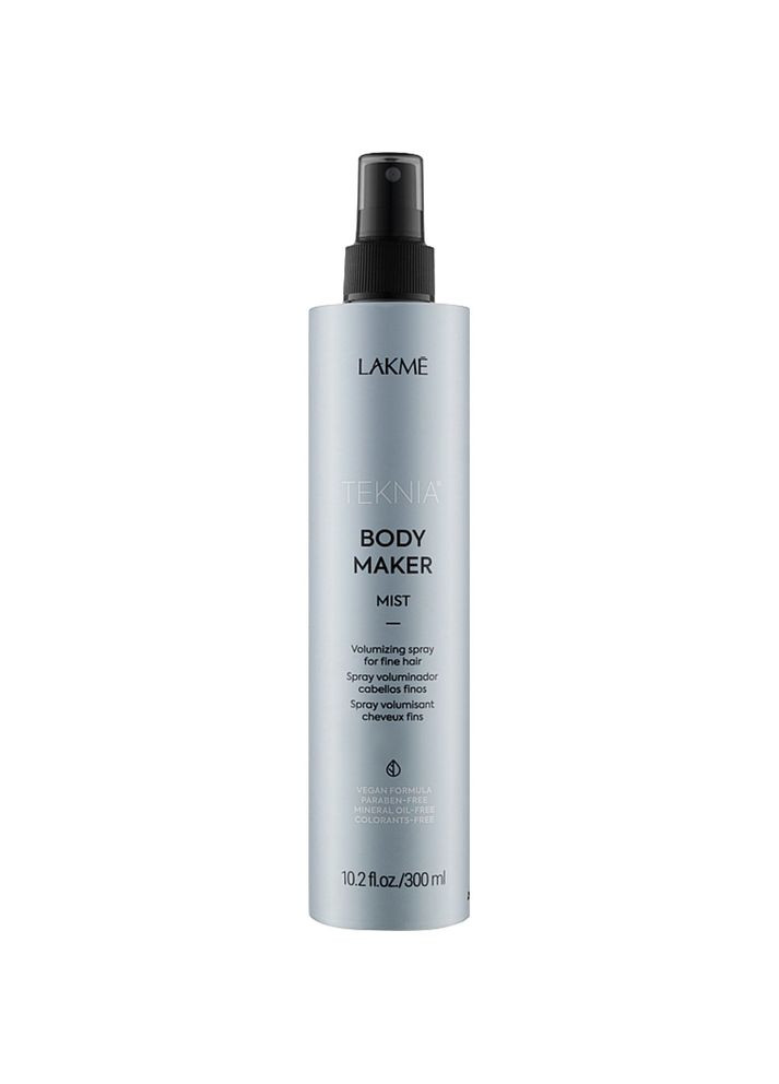 Спрей для объема тонких волос Teknia Body Maker Mist 300 мл 44653 Lakme (317305981)