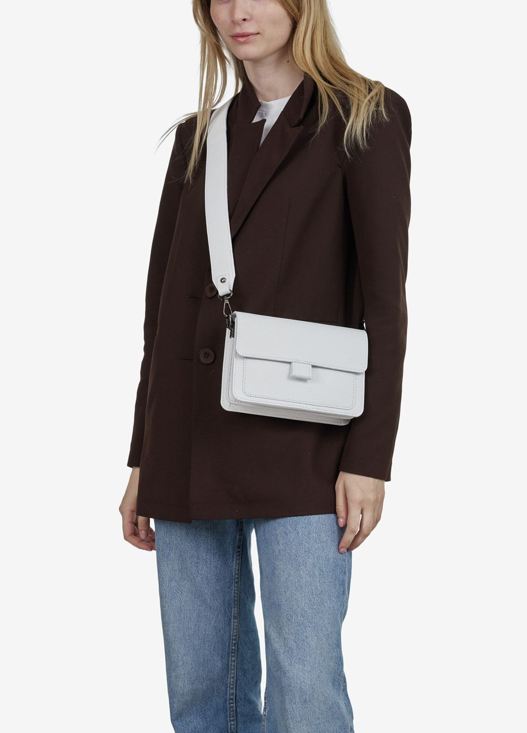 Сумка жіноча шкіряна крос-боді маленька Сrossbody Regina Notte (293056019)