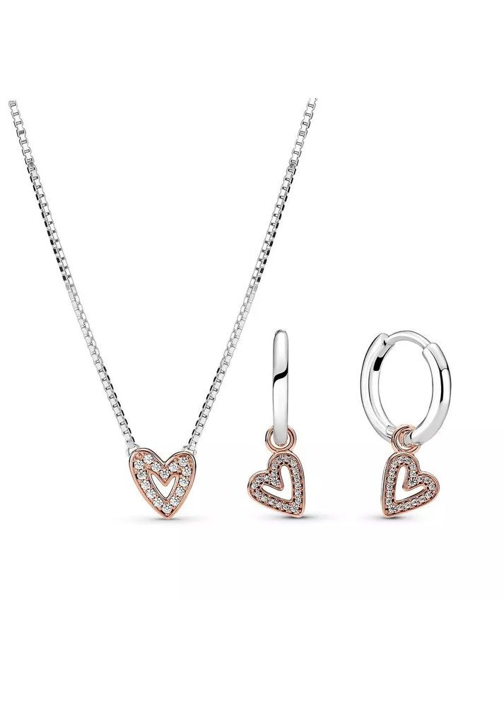 Серебряное ожерелье Пандора 380089C01 Kabluchka (355462798)